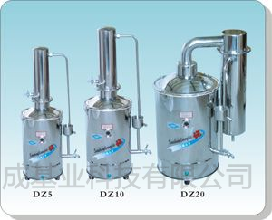 上海三申DZ5Z不锈钢电热蒸馏水器（断水控制型）